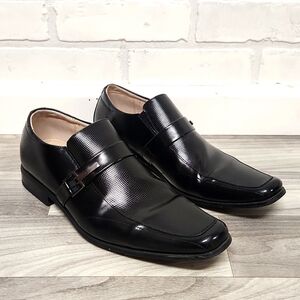 STACY ADAMS Men's Beau Moc Toe Bit Slip-On Loafer